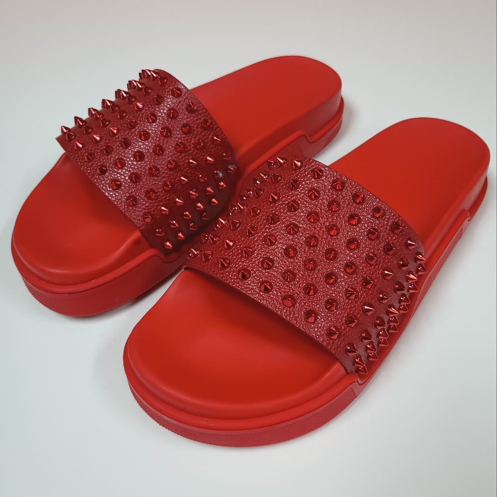 Christian Louboutin Pool Fun Flat Sandals
